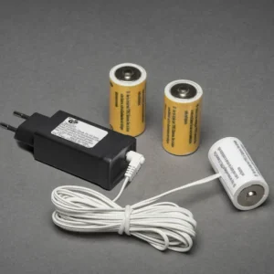 Konstsmide, guirlandes lumineuses de Noël Adaptateur Secteur Pour 3 Piles 1,5 V Lr14
