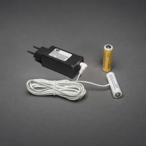 Konstsmide, guirlandes lumineuses de Noël Adaptateur Secteur Pour Articles Sur Piles 2 X 1,5 V Aa