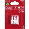 Konstsmide, guirlandes lumineuses de Noël 3 Ampoule Led De Rechange Pour Guirlandes Electriques 3V, 0,06W
