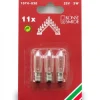 Konstsmide, guirlandes lumineuses de Noël 3 Ampoules De Rechange 23V, 3W Pour Chandelier Electrique 11 Lampes