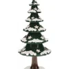 Hubrig, figurines pour enfant Arbre D'Hiver Avec Cristaux De Neige - Village De Noël Miniature