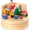 Graupner, décoration de sapin de Noël, Déco Noël enfant Boite A Musique Bois, Atelier Du Père Noël
