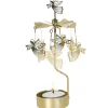 Pluto Produkter, déco de Noël Scandinave Bougeoir Carrousel Anges Dores Volants