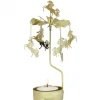 Pluto Produkter, déco de Noël Scandinave Bougeoir Carrousel Licornes Dorees