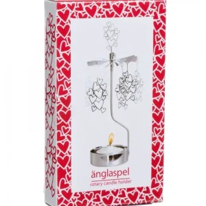 Pluto Produkter, déco de Noël Scandinave Bougeoir Carrousel Petits Coeurs Saint-Valentin