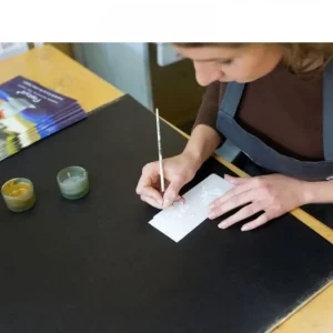 Flatyz, bougie décorative scandinave Bougie Déco De Noël Motif Village Sous LÀ Neige