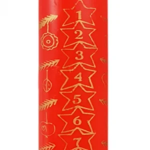 Ewa Kerzen, bougies de Noël et bougies de l'Avent Bougie De L'Avent Graduee, 25 Cm