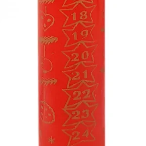 Ewa Kerzen, bougies de Noël et bougies de l'Avent Bougie De L'Avent Graduee, 25 Cm
