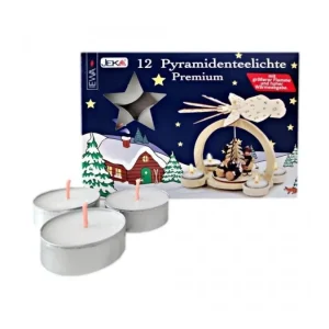 Ewa Kerzen, bougies de Noël et bougies de l'Avent Bougies Chauffe-Plat Pour Photophore Noël