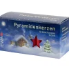 Ewa Kerzen, bougies de Noël et bougies de l'Avent 50 Bougies De Noël Pour Pyramide, Pyramidenkerzen 14 Mm