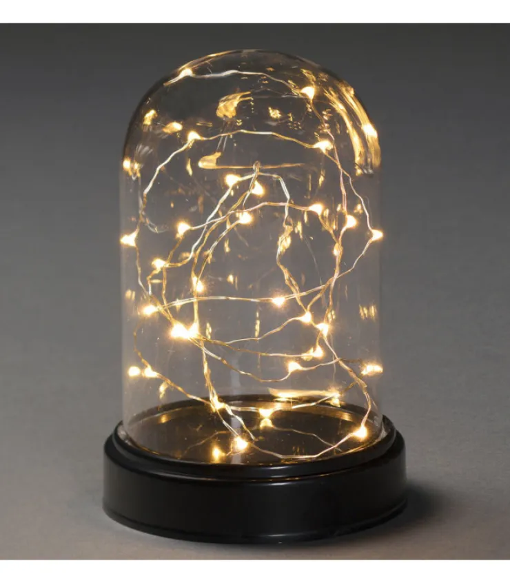 Konstsmide, guirlandes lumineuses de Noël Boule En Verre Lumineuse Décorative A Led, 17 Cm