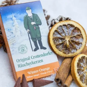 Crottendorf, cones d'encens Cone D'Encens Senteur Orange De Noël