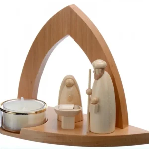 Schalling, crèche moderne Crèche Design Avec Bougeoir