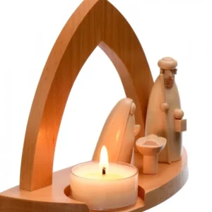 Schalling, crèche moderne Crèche Design Avec Bougeoir