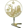 Pluto Produkter, déco de Noël Scandinave Crèche Nativite A Clipser Sur Le Sapin De Noël