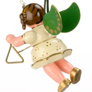 Hubrig, figurines pour enfant Déco Sapin De Noël, Ange Avec Un Triangle