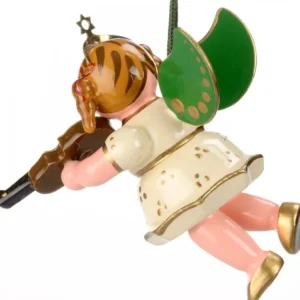 Hubrig, figurines pour enfant Déco Sapin De Noël, Ange Avec Un Violon