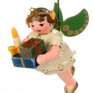 Hubrig, figurines pour enfant Déco Sapin De Noël, Ange Et Paquets Cadeaux