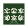 Ratags, décos de Noël lumineuses en bois Déco Sapin De Noël, Etoiles En Bois. 6 Motifs Differents - N° 9