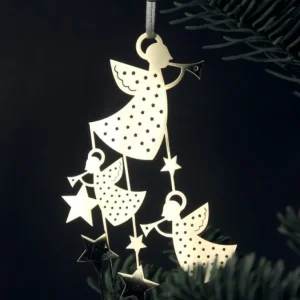 Pluto Produkter, déco de Noël Scandinave Déco Sapin Design, Anges Avec Etoiles