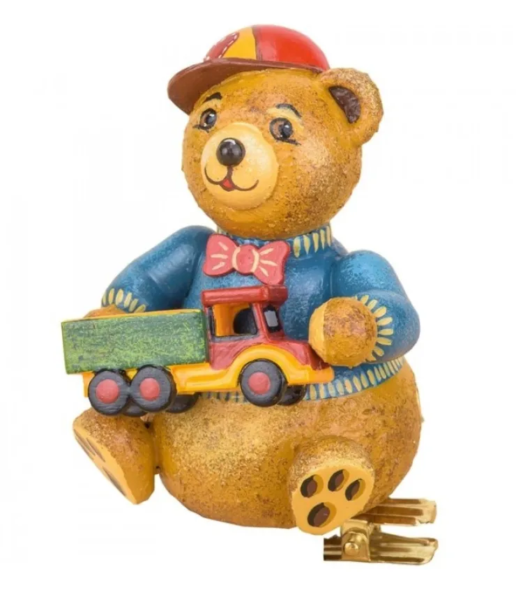 Hubrig, figurines pour enfant Déco Sapin Vintage, Ourson Et Camion