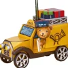 Hubrig, figurines pour enfant Déco Sapin Vintage, Ourson Et Voiture De La Poste