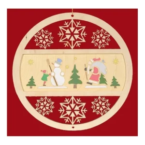 Richard Glasser, Pyramides de Noël allemandes Décoration Chambre D'Enfant, Père Noël A Suspendre