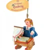 Hubrig, figurines pour enfant Décoration Sapin De Noël Vintage, Fillette Et Poupee