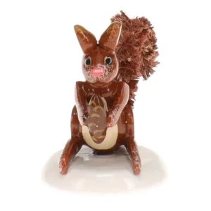 Hubrig, figurines pour enfant Ecureuil, Village De Noël Miniature