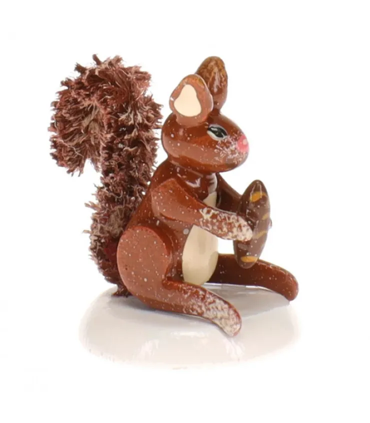 ecureuil_village_de_nol_miniature_2.webp Hubrig, figurines pour enfant Ecureuil, Village De Noël Miniature