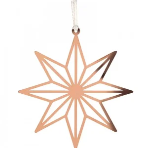 Pluto Produkter, déco de Noël Scandinave Etoile Cuivre A Accrocher