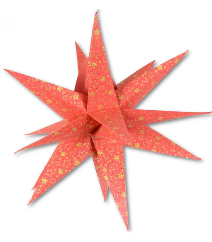 etoile_lumineuse_rouge_en_papier_d_a_suspendre__cm_0.webp Riffelmacher et Weinberger Etoile Lumineuse Rouge En Papier 3D, A Suspendre, 45 Cm