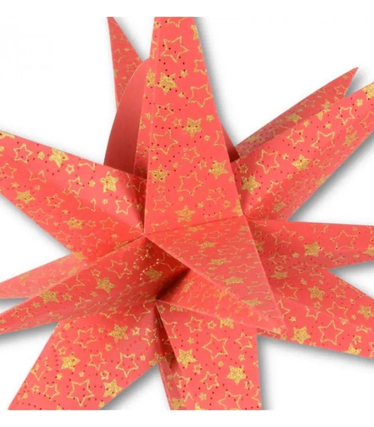 etoile_lumineuse_rouge_en_papier_d_a_suspendre__cm_1.webp Riffelmacher et Weinberger Etoile Lumineuse Rouge En Papier 3D, A Suspendre, 45 Cm