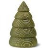 Köhler, Père Noël en bois Grand Sapin De Noël En Bois Design, 14 Cm, Vert