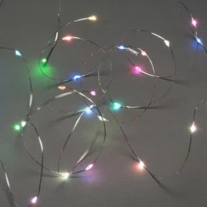 Konstsmide, guirlandes lumineuses de Noël Guirlande Lumineuse Avec Changement De Couleur, 50 Diodes Led