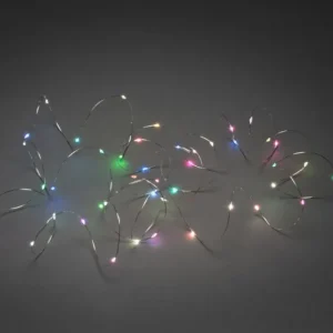 Konstsmide, guirlandes lumineuses de Noël Guirlande Lumineuse Avec Changement De Couleur, 50 Diodes Led