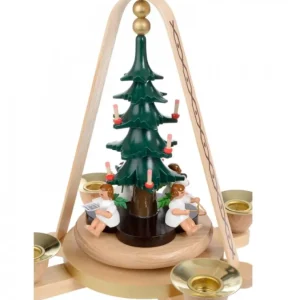 Richard Glasser, Pyramides de Noël allemandes Manège De Noël, Anges Musiciens Autour Du Sapin