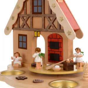 Richard Glasser, Pyramides de Noël allemandes Manège De Noël Enfant Anges Patissiers