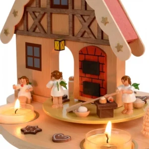 Richard Glasser, Pyramides de Noël allemandes Manège De Noël Enfant Anges Patissiers