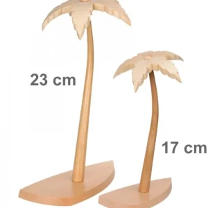 Schalling, crèche moderne Palmier 23 Cm Pour Décor Crèche De Noël