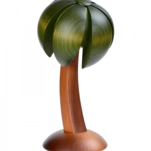 Köhler, Père Noël en bois Palmier En Bois Décoratif Pour Crèche De Noël, 22 Cm
