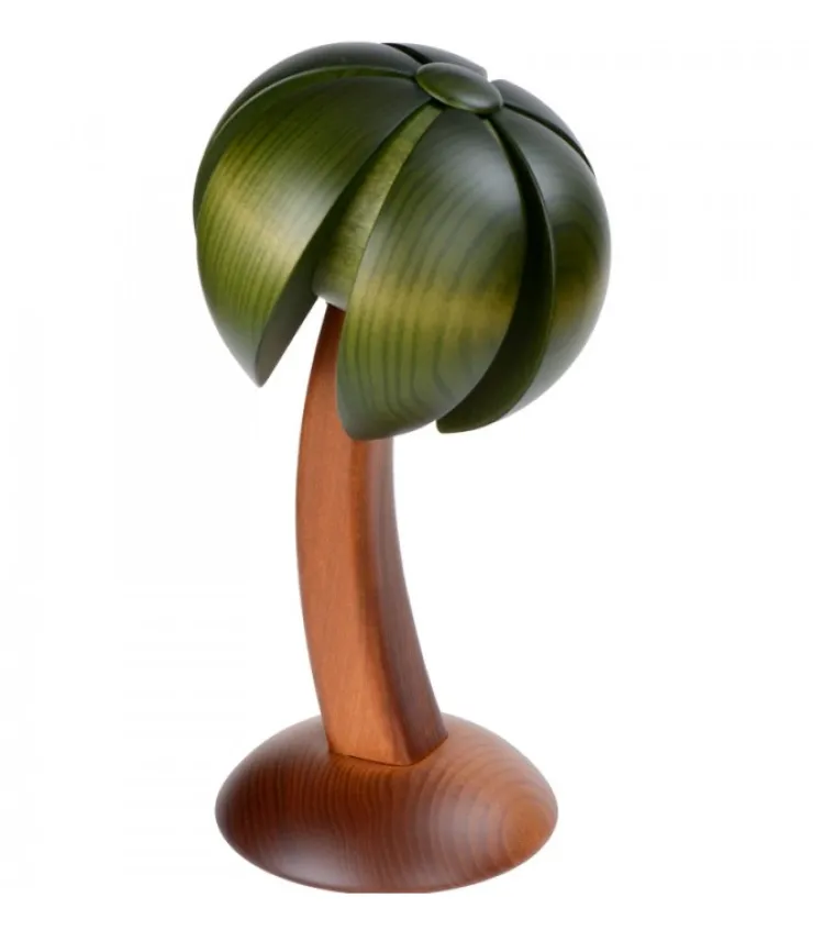 Köhler, Père Noël en bois Palmier En Bois Décoratif Pour Crèche De Noël, 22 Cm