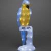 Konstsmide, guirlandes lumineuses de Noël Perroquet Lumineux 50 Cm En Acrylique, 48 Diodes Blanc Chaud