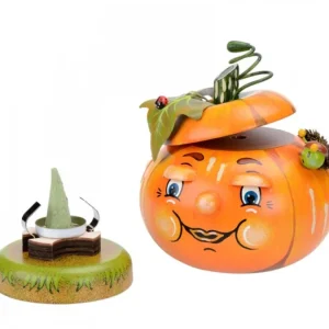 Hubrig, figurines pour enfant Personnage Brule-Encens Citrouille