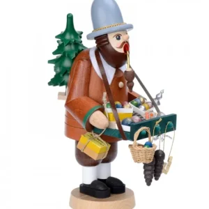 Richard Glasser, Pyramides de Noël allemandes Personnage Brule-Encens Vendeur De Déco De Noël