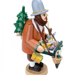 Richard Glasser, Pyramides de Noël allemandes Personnage Brule-Encens Vendeur De Déco De Noël