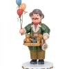 Hubrig, figurines pour enfant Personnage Porte Encens Vendeur De Ballons
