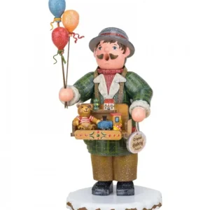 Hubrig, figurines pour enfant Personnage Porte Encens Vendeur De Ballons