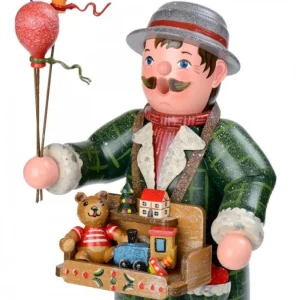 Hubrig, figurines pour enfant Personnage Porte Encens Vendeur De Ballons