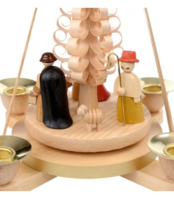 petite_pyramide_de_nol_nativite_4.webp Richard Glasser, Pyramides de Noël allemandes Petite Pyramide De Noël Nativite